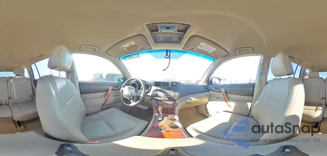 2008 Toyota Highlander Limited from USA, damaged, VIN JTEDS42A082057867